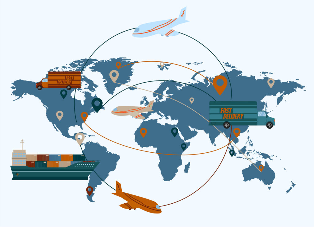 Difference between logistics and expedition