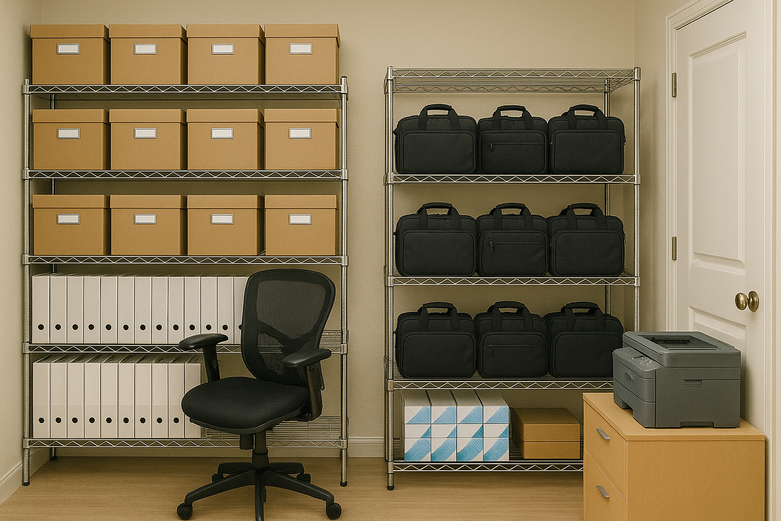 Minimalist Warehouse Design, Small Storage Ideas that are Both ...