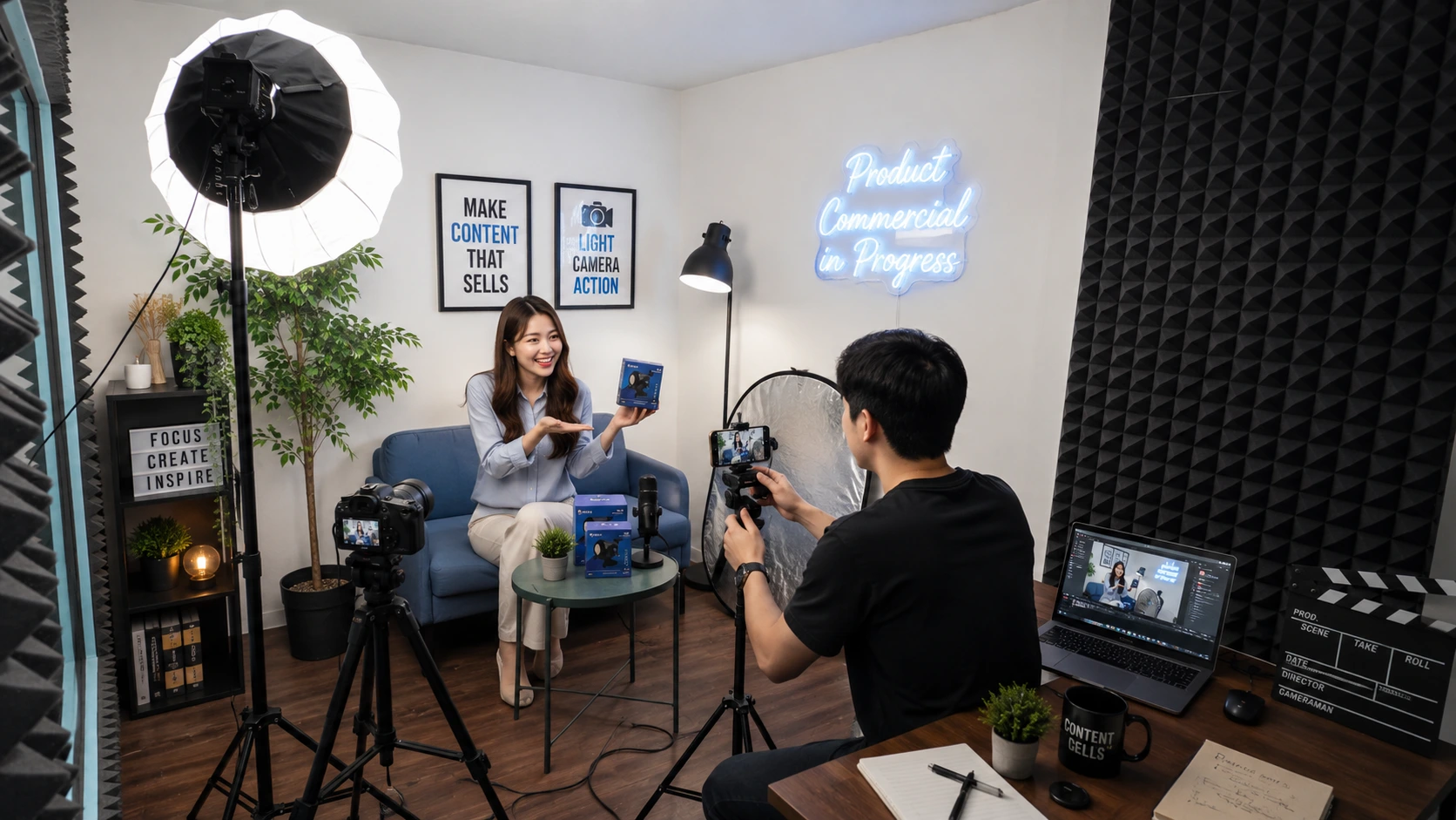 cara membuat video konten