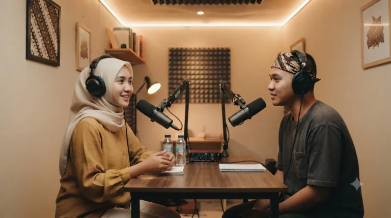 cara membuat podcast