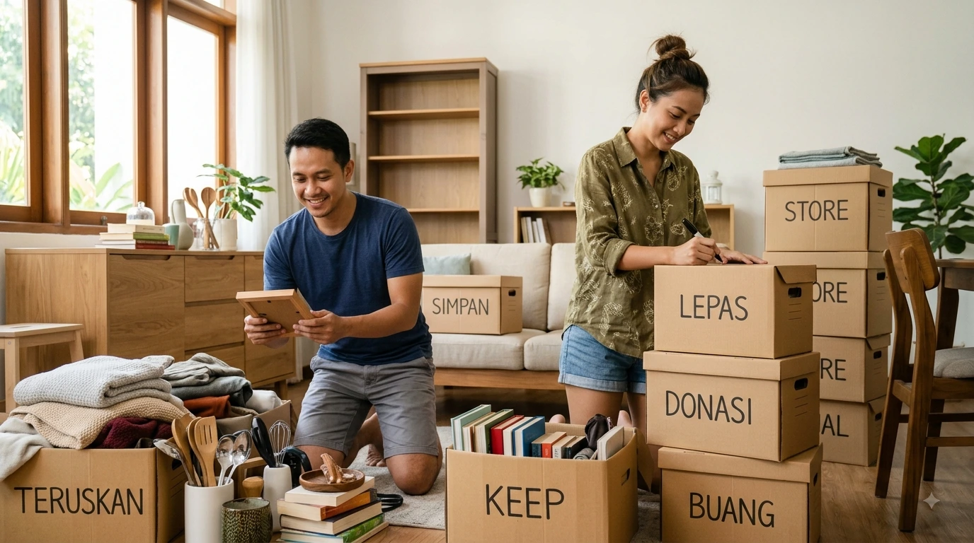 cara downsizing rumah
